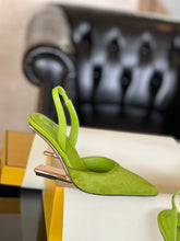 Load image into Gallery viewer, Fendi First Heel Slingbacks