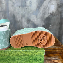 Load image into Gallery viewer, Gucci Double G Platform Sandal