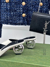 Load image into Gallery viewer, Gucci interlocking G Heel Sandal