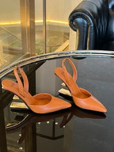 Load image into Gallery viewer, Fendi First Heel Slingbacks