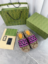 Load image into Gallery viewer, Gucci Platform Slide Sandal