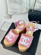Load image into Gallery viewer, Chanel Wedge Sandal
