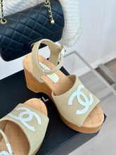 Load image into Gallery viewer, Chanel Wedge Sandal
