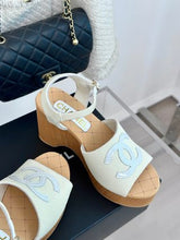 Load image into Gallery viewer, Chanel Wedge Sandal