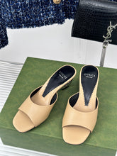 Load image into Gallery viewer, Gucci interlocking G Heel Sandal
