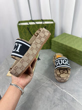 Load image into Gallery viewer, Gucci Platform Slide Sandal