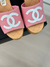 Load image into Gallery viewer, Chanel Wedge Sandal
