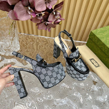 Load image into Gallery viewer, Gucci Horsebit High Heel Sandal