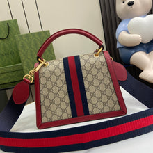 Load image into Gallery viewer, GUCCI GG Supreme Monogram Queen Margaret Top Handle Bag