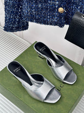 Load image into Gallery viewer, Gucci interlocking G Heel Sandal