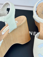 Load image into Gallery viewer, Chanel Wedge Sandal
