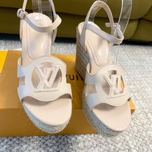 Load image into Gallery viewer, Louis Vuitton Isola Wedge Sandals