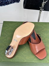 Load image into Gallery viewer, Gucci interlocking G Heel Sandal