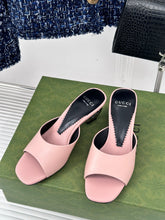 Load image into Gallery viewer, Gucci interlocking G Heel Sandal