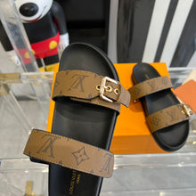 Load image into Gallery viewer, Louis Vuitton Bom Dia Flat Mule