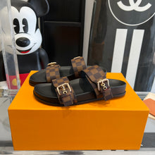 Load image into Gallery viewer, Louis Vuitton Bom Dia Flat Mule