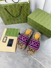 Load image into Gallery viewer, Gucci Platform Slide Sandal