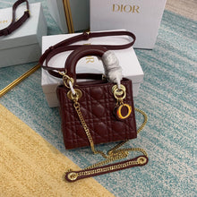 Load image into Gallery viewer, Christian Dior Mini Lady Dior Bag