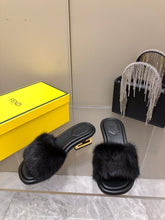 Load image into Gallery viewer, Fendi Baguette Slide