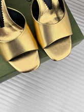 Load image into Gallery viewer, Gucci interlocking G Heel Sandal