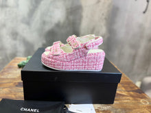 Load image into Gallery viewer, Chanel Platform Sandals