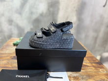 Load image into Gallery viewer, Chanel Platform Sandals