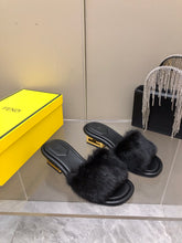 Load image into Gallery viewer, Fendi Baguette Slide