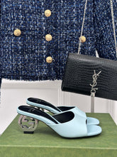 Load image into Gallery viewer, Gucci interlocking G Heel Sandal