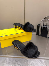 Load image into Gallery viewer, Fendi Baguette Slide