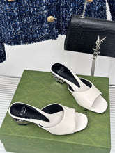 Load image into Gallery viewer, Gucci interlocking G Heel Sandal