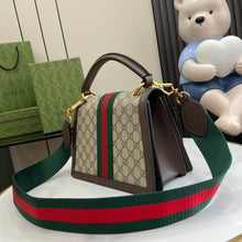 Load image into Gallery viewer, GUCCI GG Supreme Monogram Queen Margaret Top Handle Bag