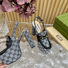 Load image into Gallery viewer, Gucci Horsebit High Heel Sandal