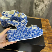 Load image into Gallery viewer, Chanel Platform Sandals