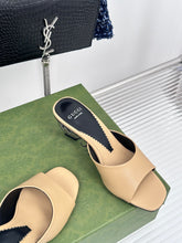 Load image into Gallery viewer, Gucci interlocking G Heel Sandal