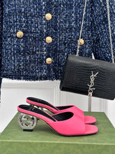 Load image into Gallery viewer, Gucci interlocking G Heel Sandal