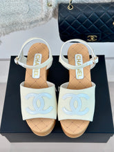 Load image into Gallery viewer, Chanel Wedge Sandal