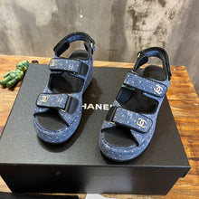 Load image into Gallery viewer, Chanel Platform Sandals