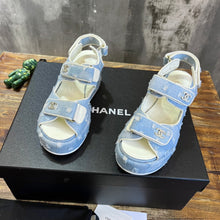 Load image into Gallery viewer, Chanel Platform Sandals