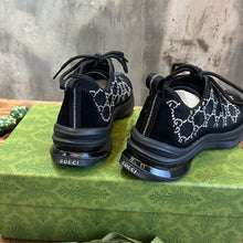 Load image into Gallery viewer, Gucci Run GG Crystal Sneakers