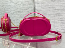Load image into Gallery viewer, Christian Dior Signature Oval Camera Bag