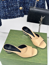 Load image into Gallery viewer, Gucci interlocking G Heel Sandal