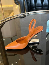 Load image into Gallery viewer, Fendi First Heel Slingbacks