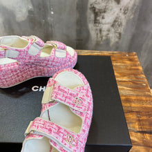 Load image into Gallery viewer, Chanel Platform Sandals