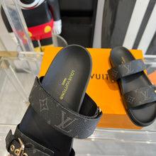 Load image into Gallery viewer, Louis Vuitton Bom Dia Flat Mule