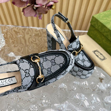 Load image into Gallery viewer, Gucci Horsebit High Heel Sandal