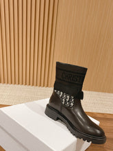 Load image into Gallery viewer, Christian Dior D Major Ankle Boots
