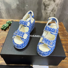 Load image into Gallery viewer, Chanel Platform Sandals