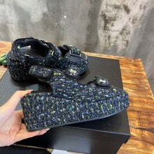 Load image into Gallery viewer, Chanel Platform Sandals