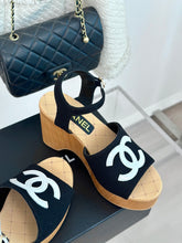 Load image into Gallery viewer, Chanel Wedge Sandal