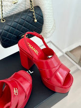 Load image into Gallery viewer, Chanel High Heel Sandal